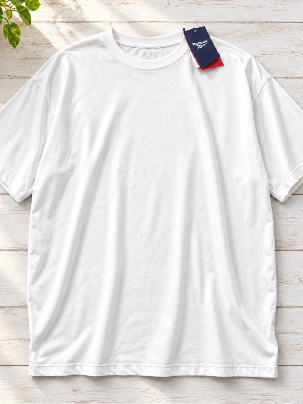 New Reebok Women’s Plus Size Identity Training Speedwick T-Shirt White 2X